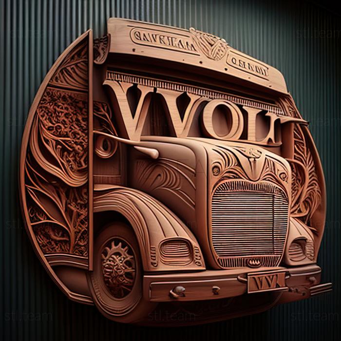 3D model Volvo VN (STL)